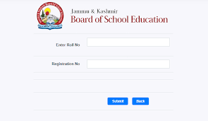 JKBOSE 10वीं Bi-Annual Result